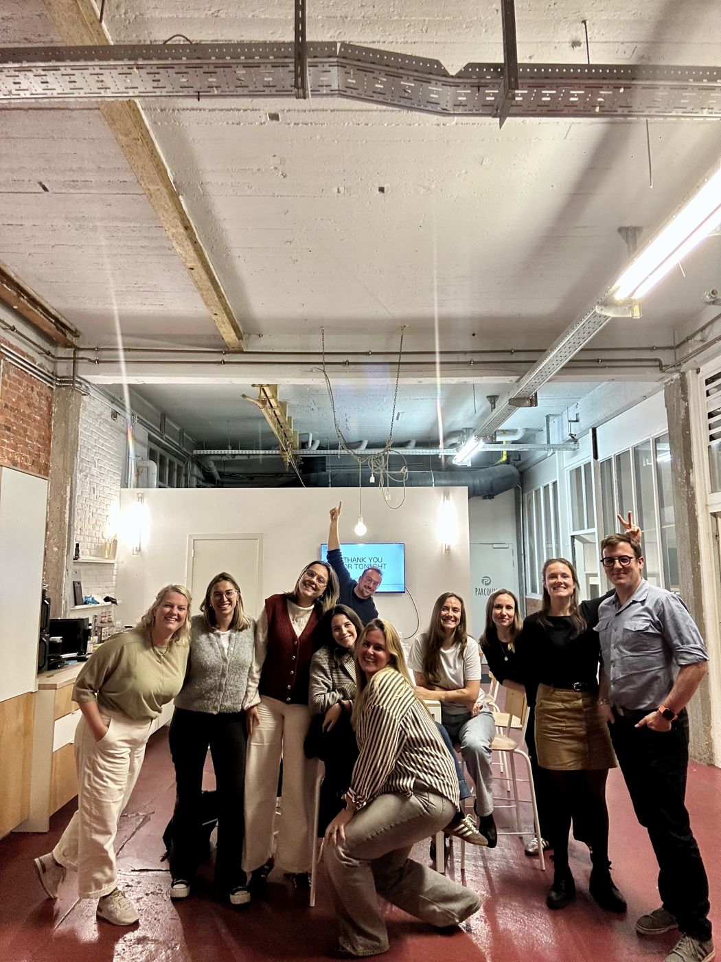 Group photo at the end of the first Partnership Collective