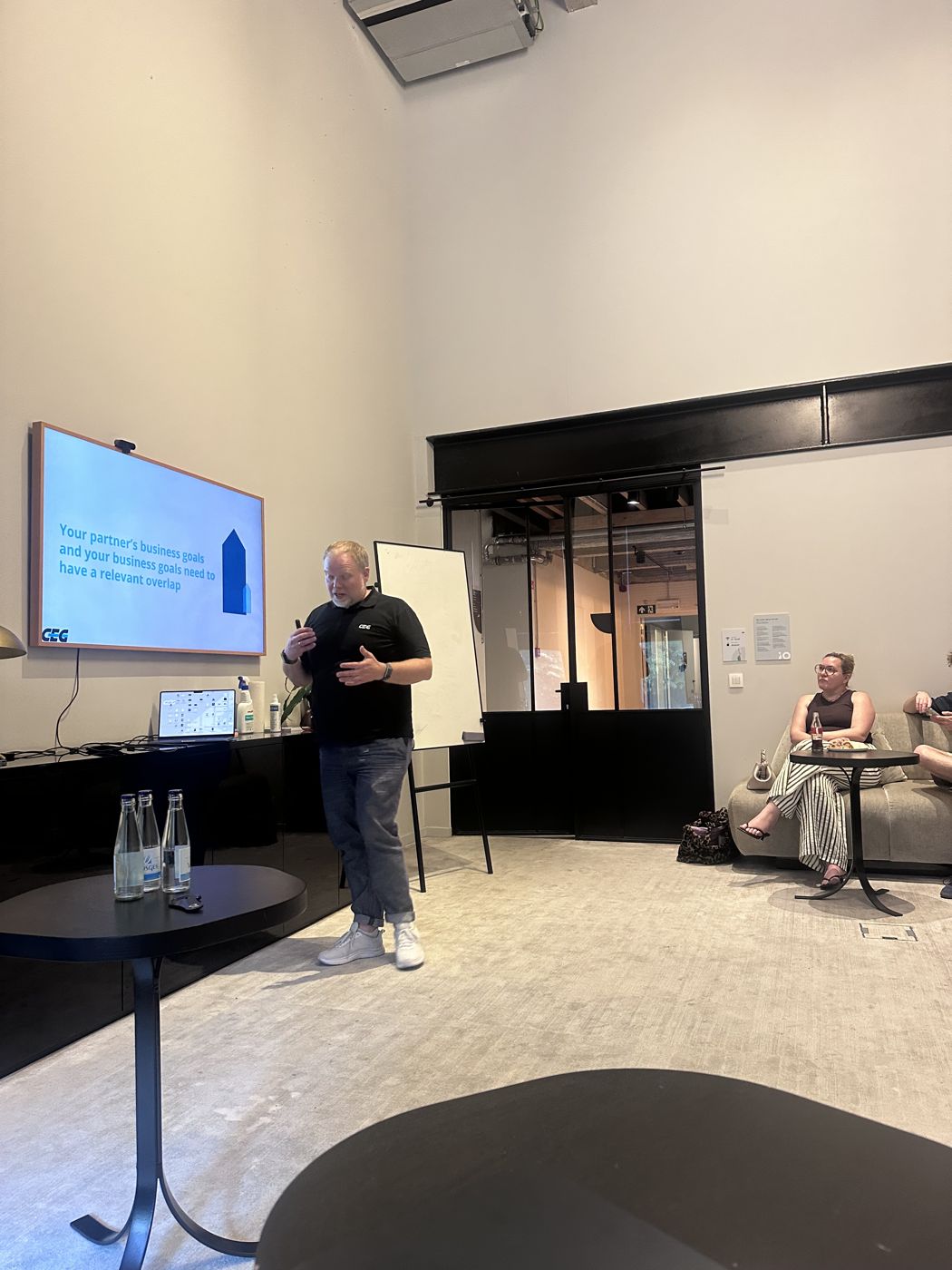 Talk on partnership strategy at iO Antwerp